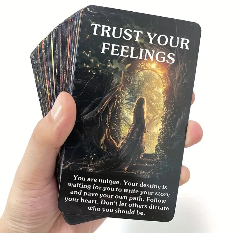Oracle Cards from The Enigmatic Magic Forest Serve As a Mystical Guide And Source of Inspiration for Those Exploring The Realm of Natural Magic, Especially for Novice Tarot Readers
