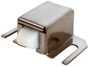 1932 Adjustable Hinged Shower Door Latch, Stainless Steel