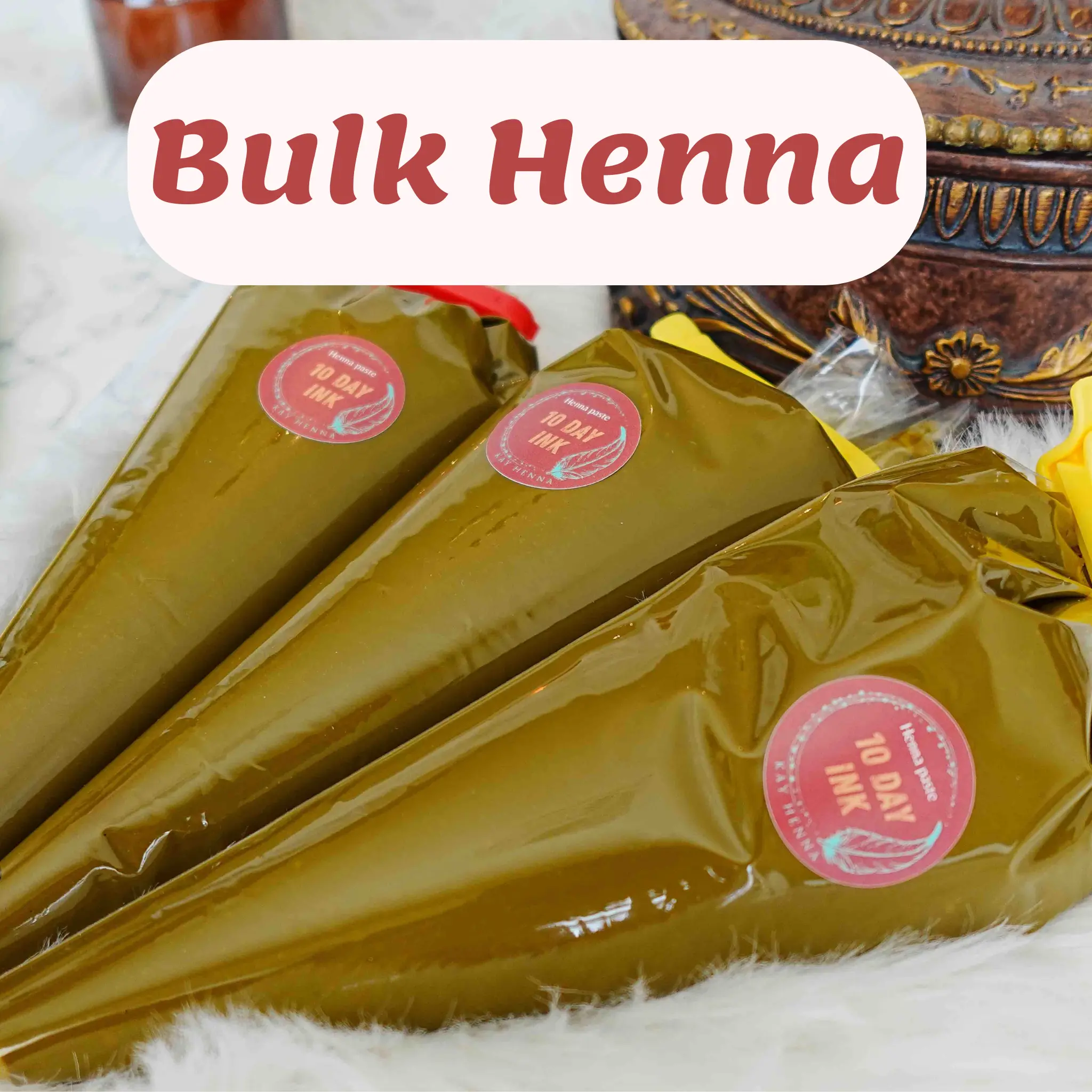 Bulk Henna Paste - Organic - Dark Red Stain Bulk Henna Paste - Organic - Dark Red Stain