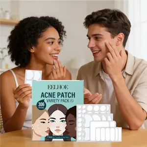 Skincare Large Pimple Patches 7 Sizes 306 Patches, Clear Acne Spots Xl Hydrocolloid Bandage For Full Face, Forehead Pimple Patch,Back And Body Skincare,Outdoorfun，Peeling Off Pimple Patch extractions pimple patches