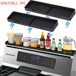 Multifunctional Silicone Storage Board, Heat Insulation, Non-Slip, Oven & Stove Safe, Tea Tray, Seasoning Holder, Silicone Mat, Silicone Trivets, Ideal for Camping & BBQ