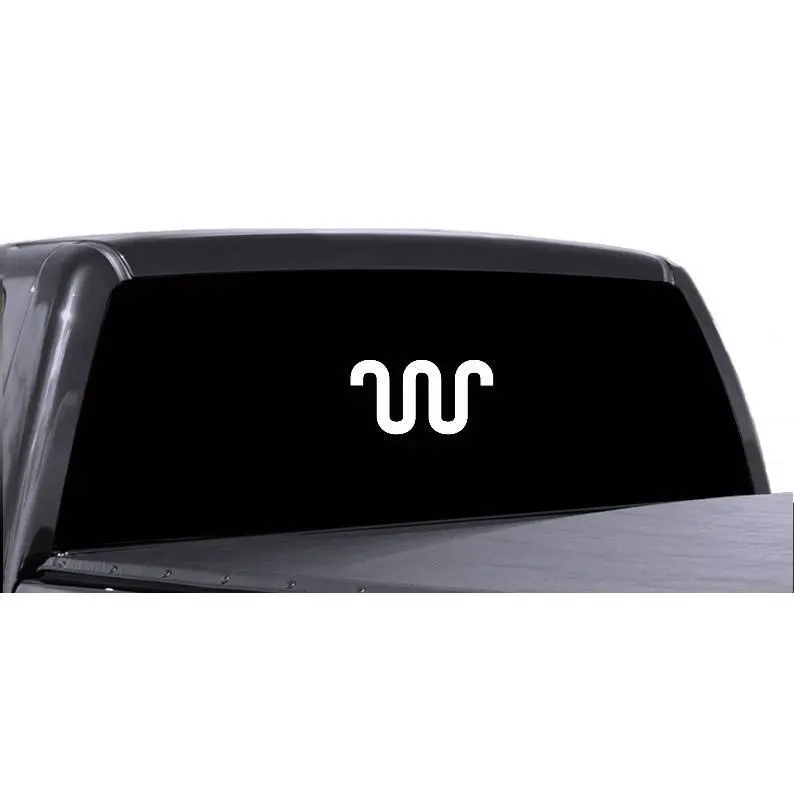 Western Ranch Vinyl Decal Sticker, Cowboy Style Decal, Outdoor Adventure Gift for Him and Her, Waterproof Scratch Resistant Sticker, Car Window Laptop Decor
