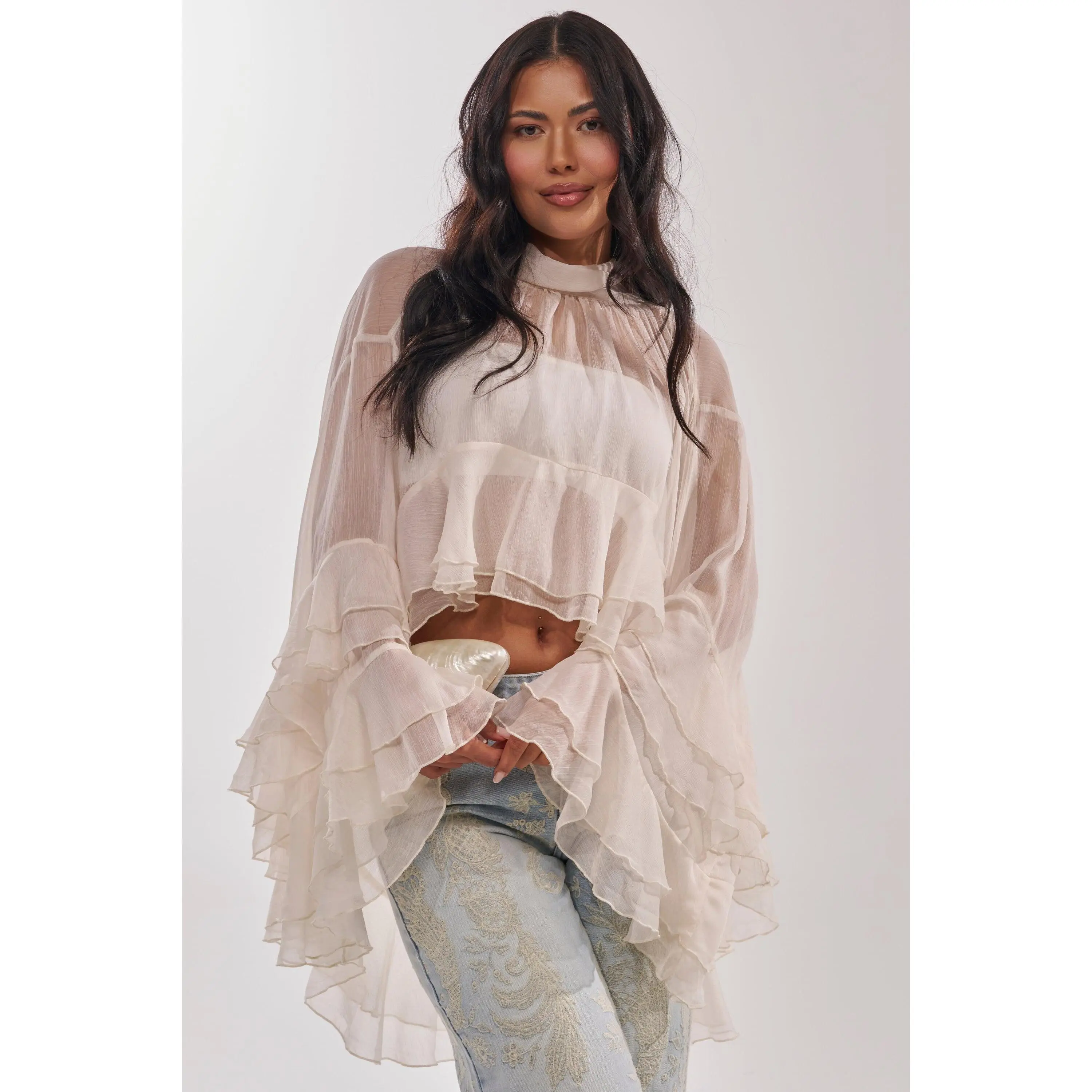 MARGOT CHIFFON BLOUSE