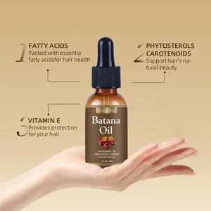 Batan Oil for Strong Healthy Hair, Long Fuller Hair, Organic Hair Growth, Organic Batan Oil with Rosemary, Vitamin E Nourishes Scalp, Haircare, Suitable for All Hair Types