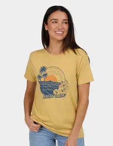 SALTY CREW Beach Scene Womens Boyfriend Tee