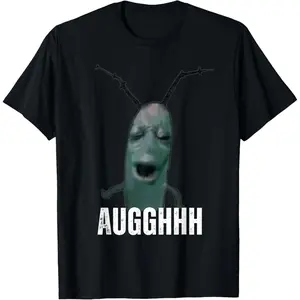 Cursed Plankton Funny Meme Joke Essential Kids And Adults T-Shirt