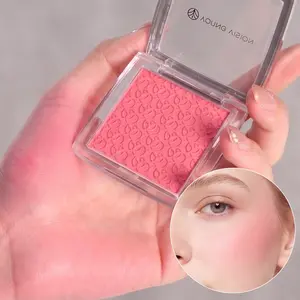 YOUNG VISION Blush Powder, Elegant Embossed Design, Fine Texture, Long-Lasting Wear, Seven Shades, Natural Look, Versatile Makeup