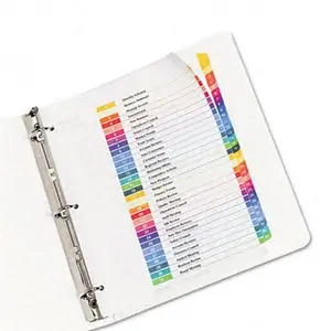 Avery AVE-11129 Ready Index Contemporary Table of Contents Divider, 1-31 Tabs, Multi-Letter Stationary Folders