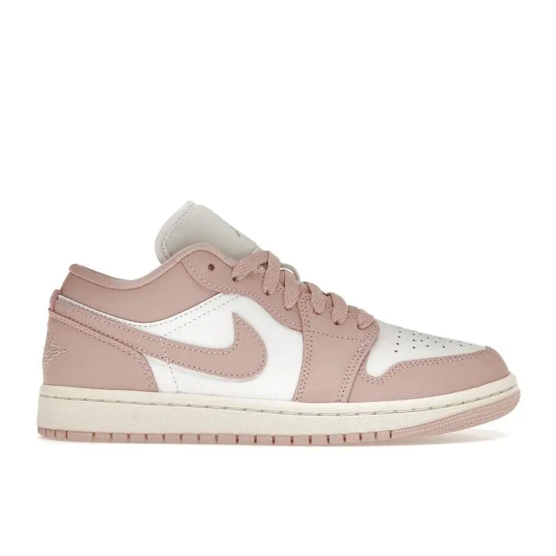 Jordan Women's 1 Low Pink Oxford Basketball Shoes, from StockX