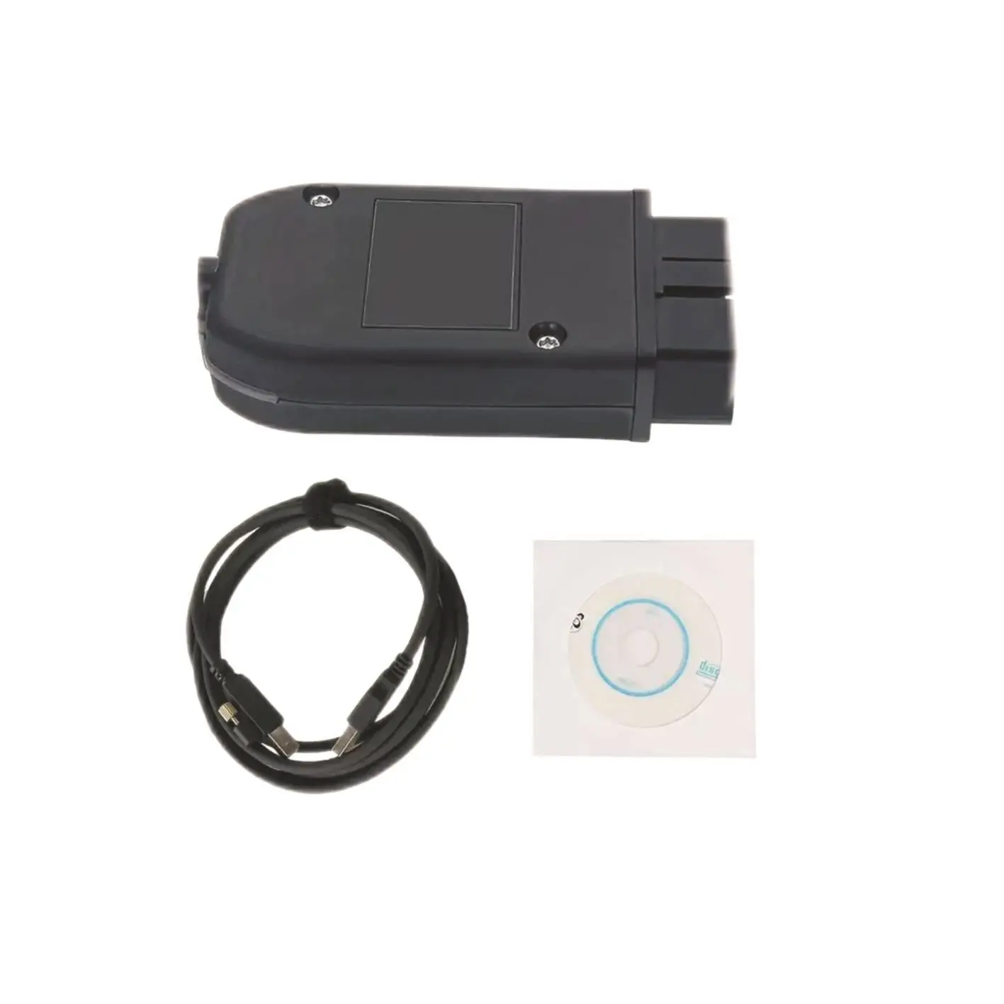 Professional HEX VCDS VAG Automotive OBD Scanner - USB Plug-In, 7.87x5.91x1.18in Portable Electronic Repair Tool, Fault Code Reader with Advanced Measuring Values, Battery Coding, DSG Transmission Adaptation for Volkswagen, Audi Vehicles