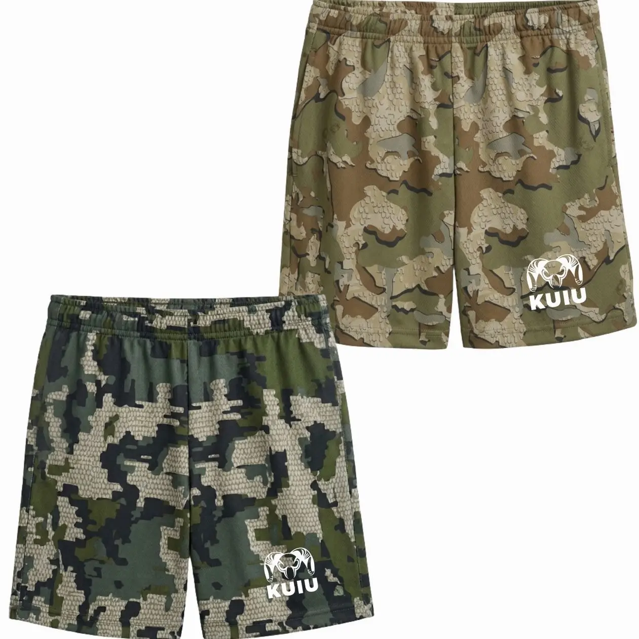 Kuiu Tiburon Camo Short, Digital Camo Athletic Shorts, Hunting Camouflage Mesh Shorts, Performance Training Shorts, Quick Dry Gym Shorts, Lightweight Basketball Shorts, Outdoor Fishing Hiking Shorts, Men's Summer Activewear Shorts
