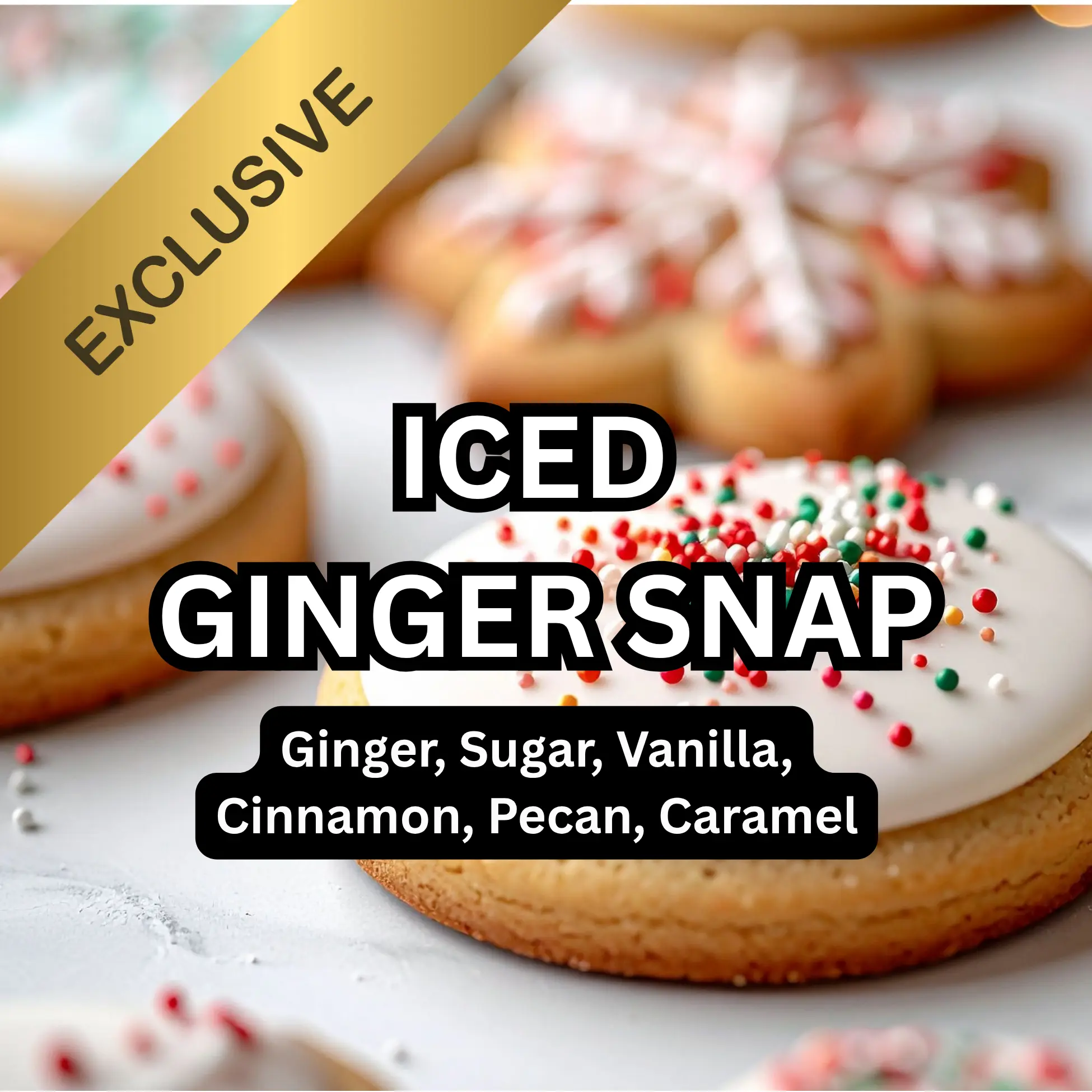 Iced Gingersnap  Scented Aroma Beads for Making Car Freshies Supplies PreScented Beads for Car Air Freshener