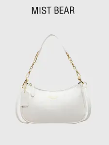 Women's PU Fabric Crossbody Bag, Fashionable Simple Design, Adjustable Shoulder Strap, Zip Closure, Ideal for Office, School, Work, Travel, Handbag Shoulder Purse