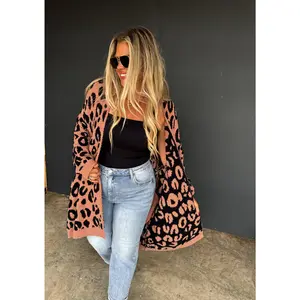 Cheetah Cloud Reversible Cardigan