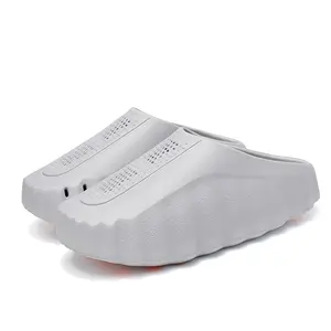 Ultra-Cushion Caterpillar Slides | Thick Soul Cloud Slippersfor Men | Futuristic Anti-Slip Recovery Slides,summervibes Mind 001