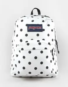 JANSPORT SuperBreak Plus Backpack, Spot On White, ONESZ