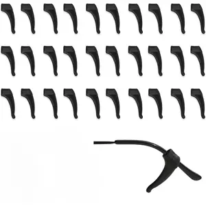 15 Pairs Glasses Ear Grips | Eyeglasses Ear Cushion Holders & Retainers | Silicone Anti-Slip Ear Hooks to Keep Glasses from Slipping