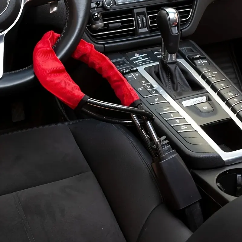 Premium Car Anti-Theft Locking System with Reinforced Steel Cable ...