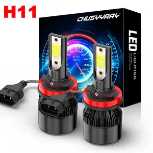 2X H11 LED Headlight Bulbs Low Beam for Ram 1500 2500 3500 2019 2020 2021 2022 Visibility Compatibility