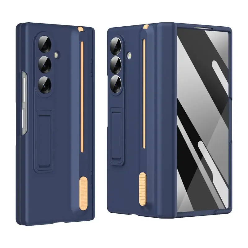 Compatible with Z Fold7/Z Fold6/Z Fold5/Z Fold4 Folding invisible stand simple phone case-HN225-8
