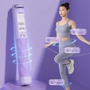 wheelspeed,Jump Rope, multifun Speed Skipping Rope with Calorie Counter, Adjustable Digital Counting Jump Rope with Ball Bearings and Alarm Reminder for Fitness, Crossfit, Exercise, Workout, Boxing, MMA, Gym