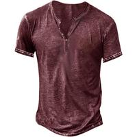 Burgundy-Short Sleeve