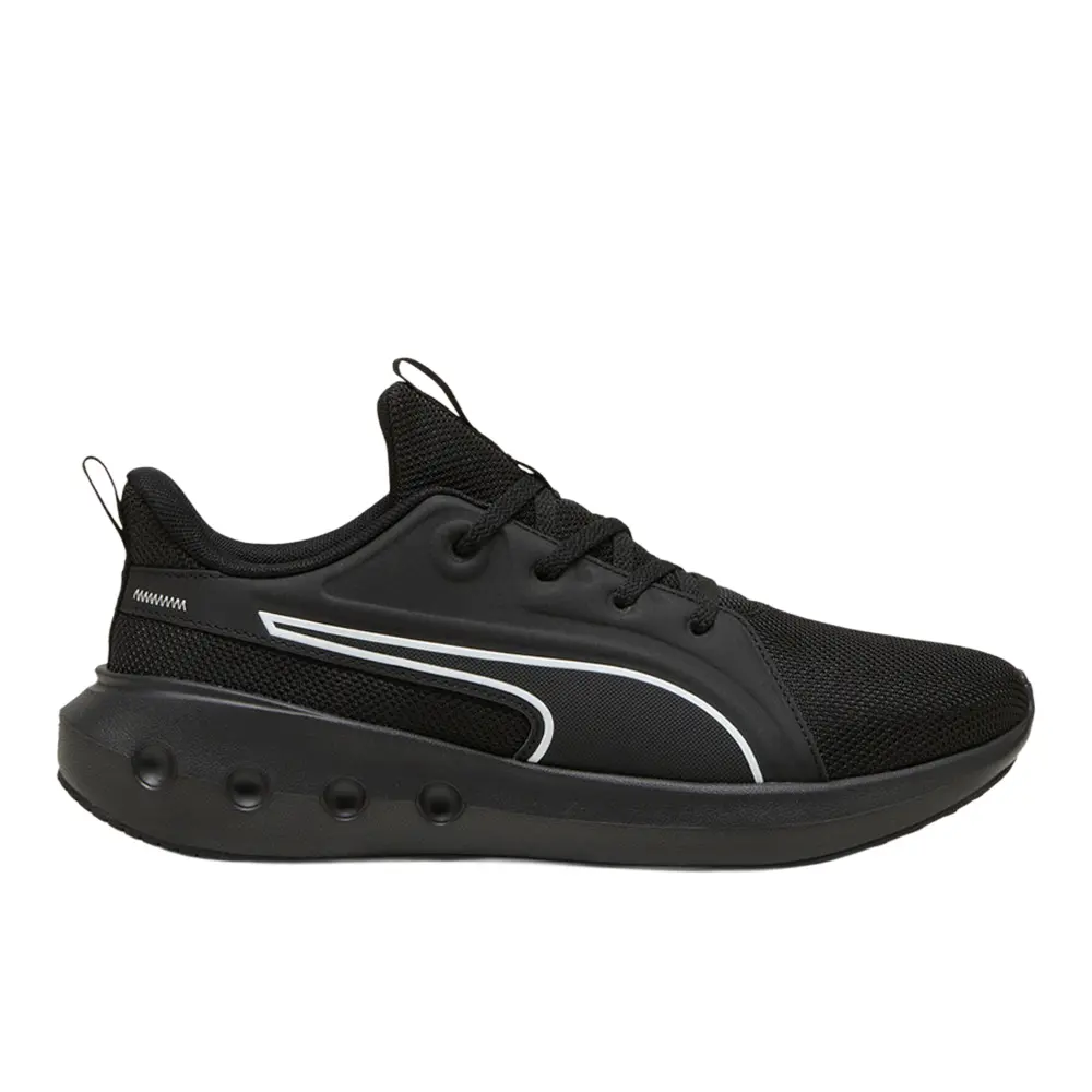 PUMA Mens Softride Carson Lace Up Sneakers Shoes Casual - Black