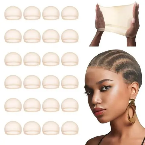 Geeta Hair- Wig Cap and Brand  For Lace Frontal Closure Wigs Breathable Invisible Elastic Wig Cap Haircare Hairline Smooth Heatless