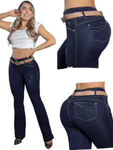 Colombian Flared Jeans Bon Bon up 8445 butt lifter high waist tummy control DIFFERENT MODELS Womenswear Pants Bottom Denim