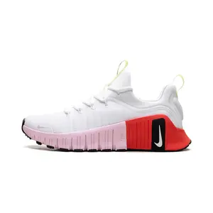 Free Metcon 6 WMNS "White Barely Volt Bright Crimson Pink Foam" IB4526 100