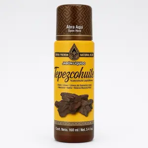 Jabón Líquido de Tepezcohuite / Tepezcohuite Liquid Soap – Natural Skin Renewal & Acne Treatment | Regenerador Natural de la Piel y Control del Acné – 160 ml (5.4 fl oz)