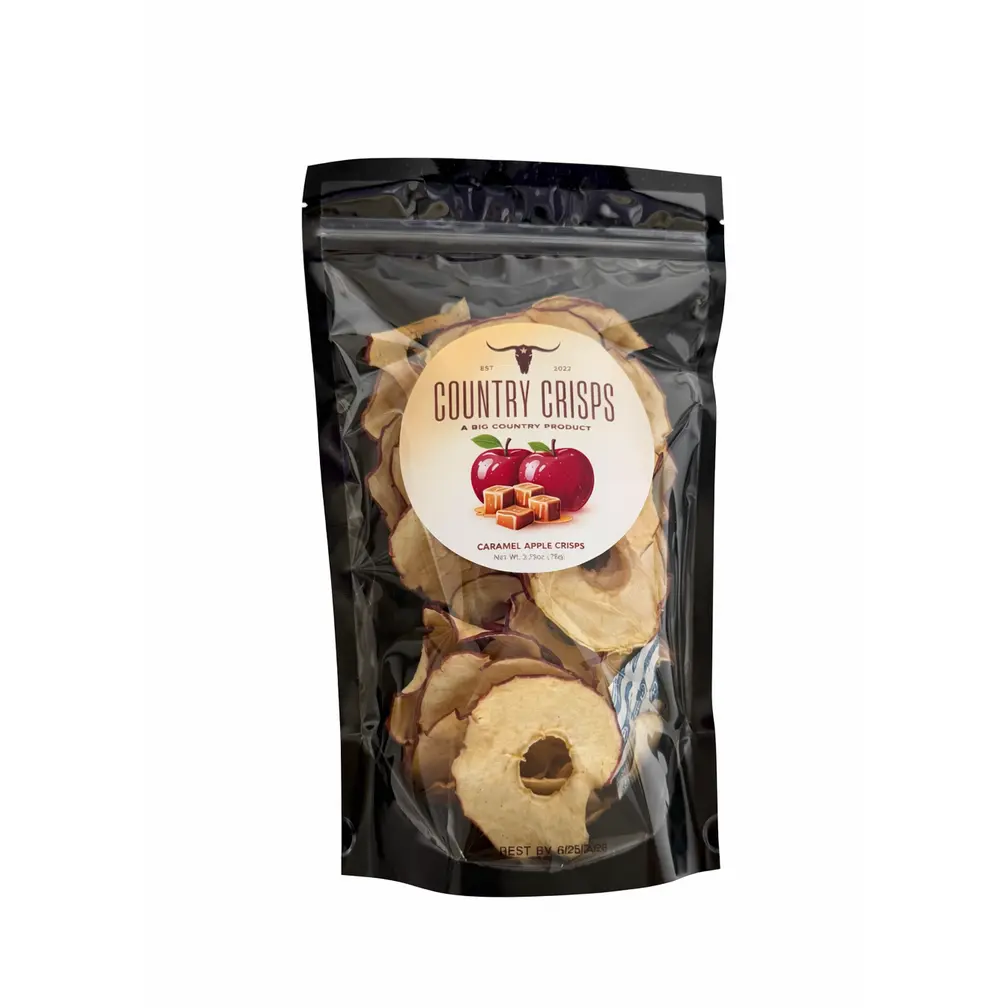 Caramel Apple Crisps