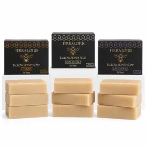 Terra Lotus - Organic Tallow Soap [9 Pack Bundle]