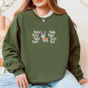 Mi Burrito Sabanero Tuki Tuki Tuki Holiday Sweatshirt Stylish Soft Sweaters Pullover Unisex Tops