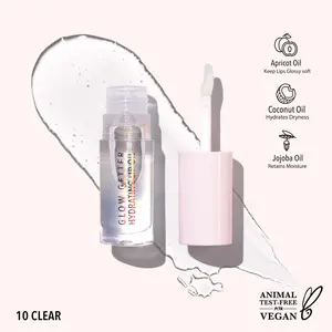 Glow Getter Hydrating Lip Oil (010, Clear) Moisturizing Glow Getter Hydrating Lip Oil (010, Clear) Moisturizing