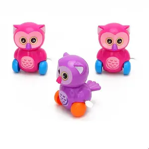New Clockwork Toy Children's Cartoon Winding Creative Cut Owl Small Animal Baby Gift