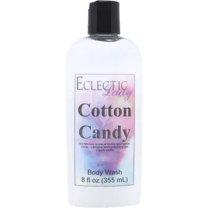 Cotton Candy Liquid Pearl Body Wash, 3 in 1 Use for Bubble Bath, Hand Soap & Body Wash