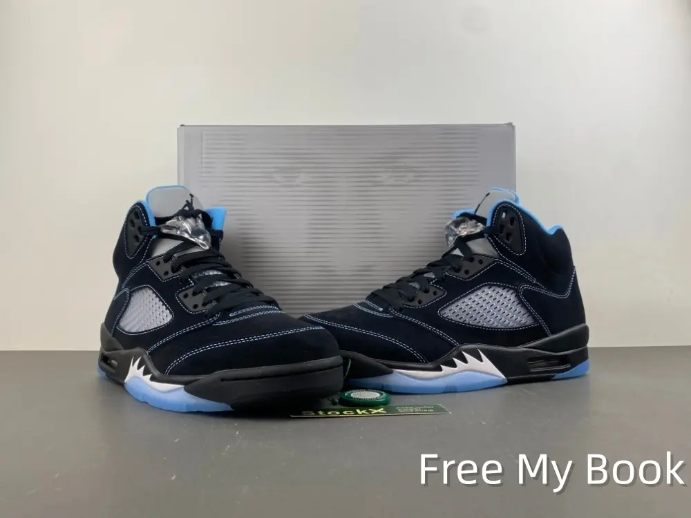 Anti-Slip High Cut Lifestyle Sneakers | Black-Blue Two-Tone Breathable Suede Mesh Panel Design | Daily Commute & Recreational Ball Activities | Boost Ground Traction & Improve Inner Shoe Air Circulation