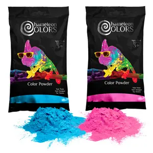 Gender Reveal Powder |  1 Pound Bags | 1 Pink & 1 Blue