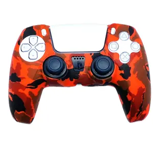 Ps5 Red Camo Skin Controller Cover Accessories Console