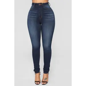 Ultra High Waist Stretch Hip Lift Denim Skinny Pants