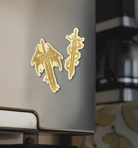 Stardust Swords Magnet Set | Laser Cut Wood, Gothic Home Decor