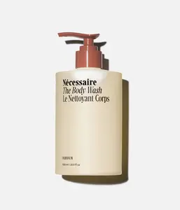 Nécessaire The Body Wash Olibanum — Multi-Enzyme Shower Gel Cleanser for Women + Men — Non-Comedogenic Body Wash with Niacinamide. 500ml/16.9 fl oz