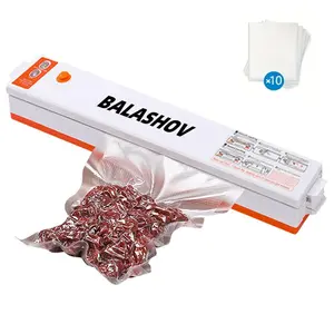 Automatic Vacuum Food Sealer, Household Vacuum Food Sealer with 10 Vacuum Seal Bags, Vacuum Sealer for Keeping Food Fresh
