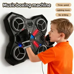 Interactive Boxing Pad for Kids Ages 3+, Smart Punching Target, Sensory Training, Reaction Speed, Rhythm Exercise, Safe Durable Abs Material