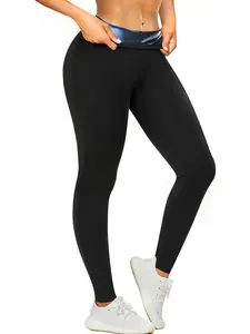 Women's high waist abdominal control waist trainer body shaping trousers, sauna suit leggings Workout Clothes