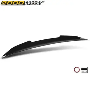 Rear Trunk Spoiler Wing Gloss Black Fit For 2021-2026 BMW 4 Series G22 G82 M4