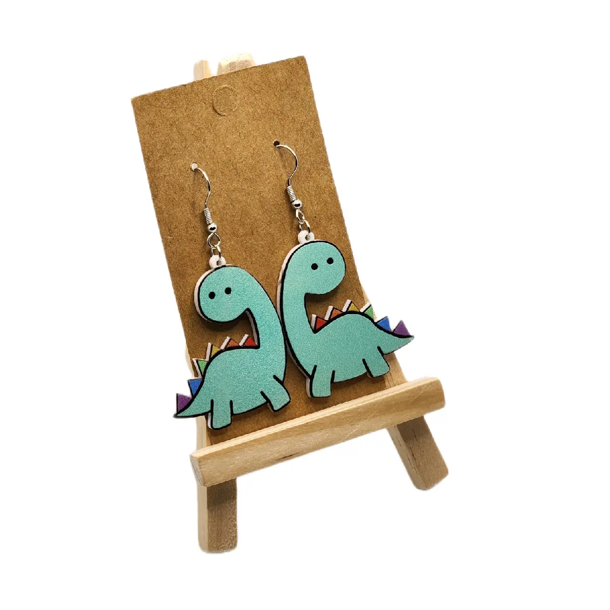 Cute Dinosaur Earrings - Lightweight and Durable Acrylic Material - Perfect for Adding a Whimsical Touch to Your Look