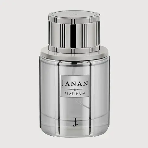 J DOT FRAGRANCES Janan Platinum Men's 100ml EDP Liquid Scented Aroma Perfume - Aromatic Citrusy, Ginger-Fresh Start Spicy Notes - Long-Lasting Daily Wear Men's Fragrances