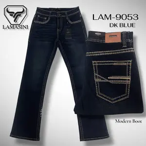 Pantalón Vaquero de Mezclilla Stretch Para Hombre, Mens Jeans LAM-9053
